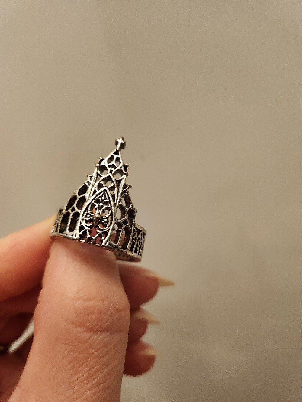 Bundle Of 4 Rings Alt Jewelry Gothic Rings - Picture 5 of 7